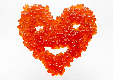 Smiling caviar