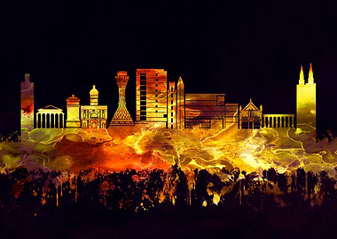 Edinburgh Scotland skyline