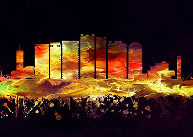 Birmingham England skyline