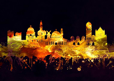 Jerusalem Israel skyline