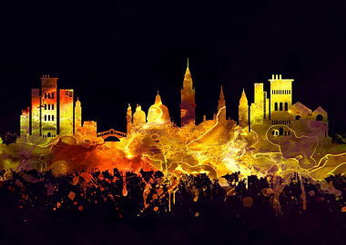 Venice Italy skyline