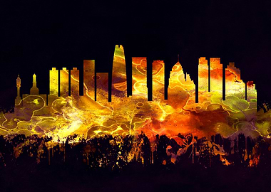 Santiago Chile skyline