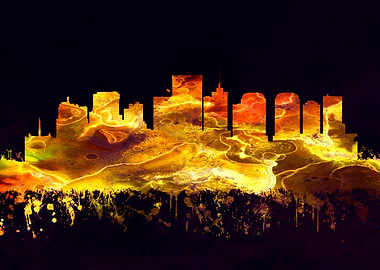 Richmond Virginia skyline