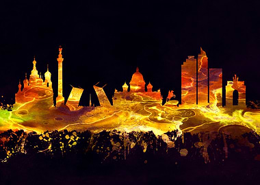 St Petersburg skyline