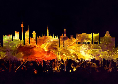 Vienna Austria skyline