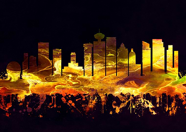 Vancouver Canada skyline