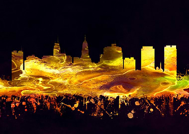 Madison Wisconsin skyline