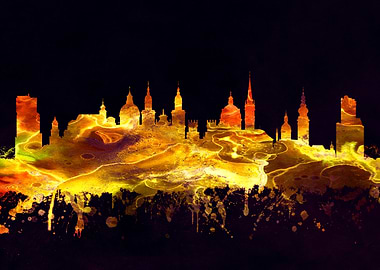 Salzburg Austria skyline