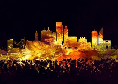 Montevideo Uruguay skyline