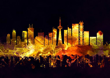 Toronto Canada skyline