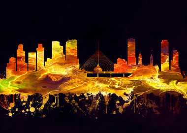 Winnipeg Canada skyline