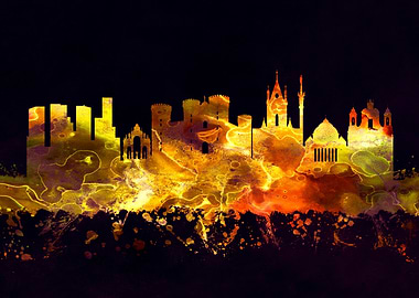 Naples Italy skyline