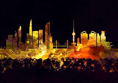 Seoul South Korea skyline