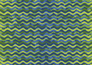 Abstract Wave Melt Pattern