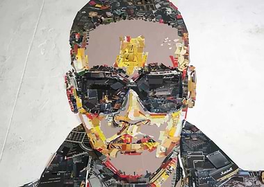 Anselmo Ralph 3D portrait