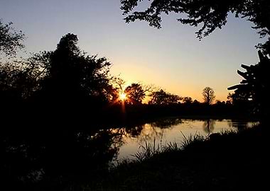Heavenly evening in Zambia