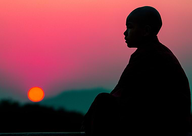Novice Buddhist Monk