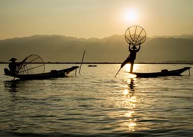 Inle Lake Fishermen