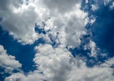 Blue sky and clouds