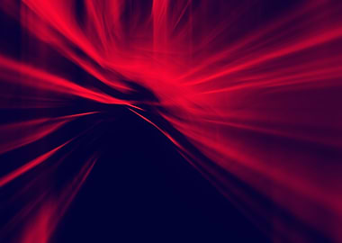 Digital red abstract lines