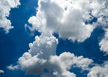 Blue sky and clouds