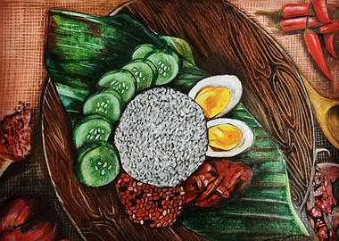 nasi lemak malaysia
