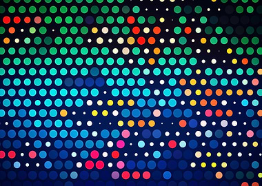 Colorful dot abstract