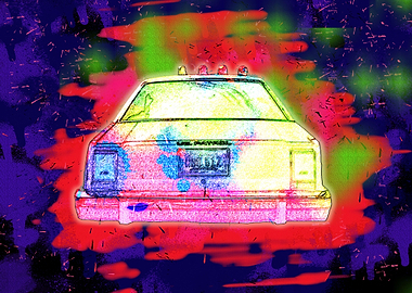 Cab Car illustration