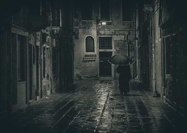 The monk in venice