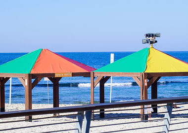 Gay rainbow flag colours