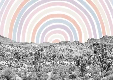 Happy Rainbow Rays Desert