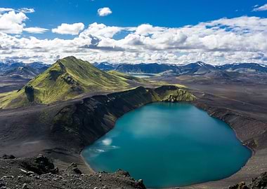 Landmannalaugar lake