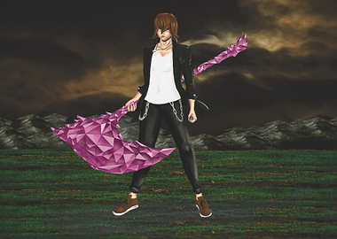 Adam the hunter of evil