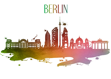 Watercolor Berlin Germany