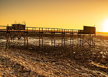 Sleeping sun in Fouras