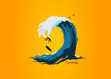 Conceptional Water wave