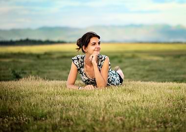 Young Woman Relaxing