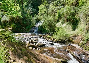 Waterfall around the Bend