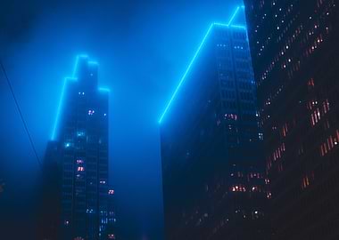 Night City Glow in NY