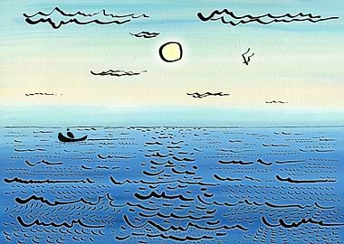 Fishing Boat On The Sea 21