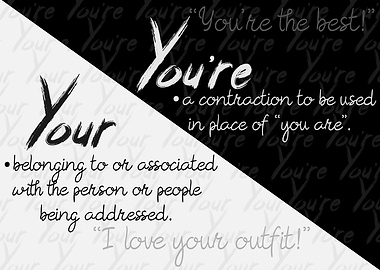 Your vs Youre