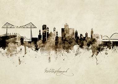 Middlesbrough Skyline