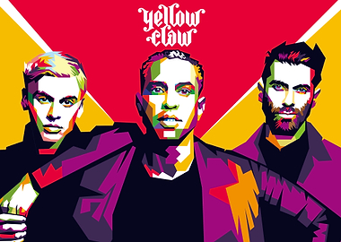 Yellow Claw In Pop Art