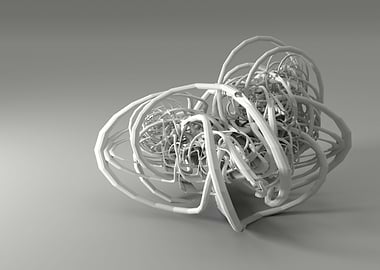 Abstract 3D fractal