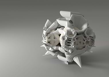 Abstract 3D fractal