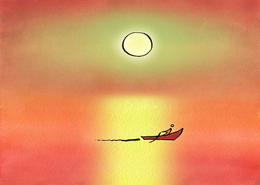 Fishing Boat On The Sea 11