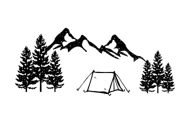 Camping minimalistic