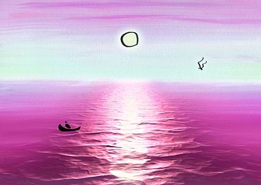 Fishing Boat On The Sea 16