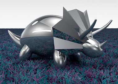 Friendly Mr Triceratops