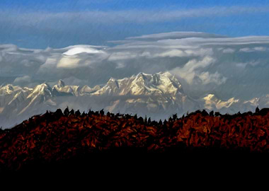 Chaukhamba Peak India